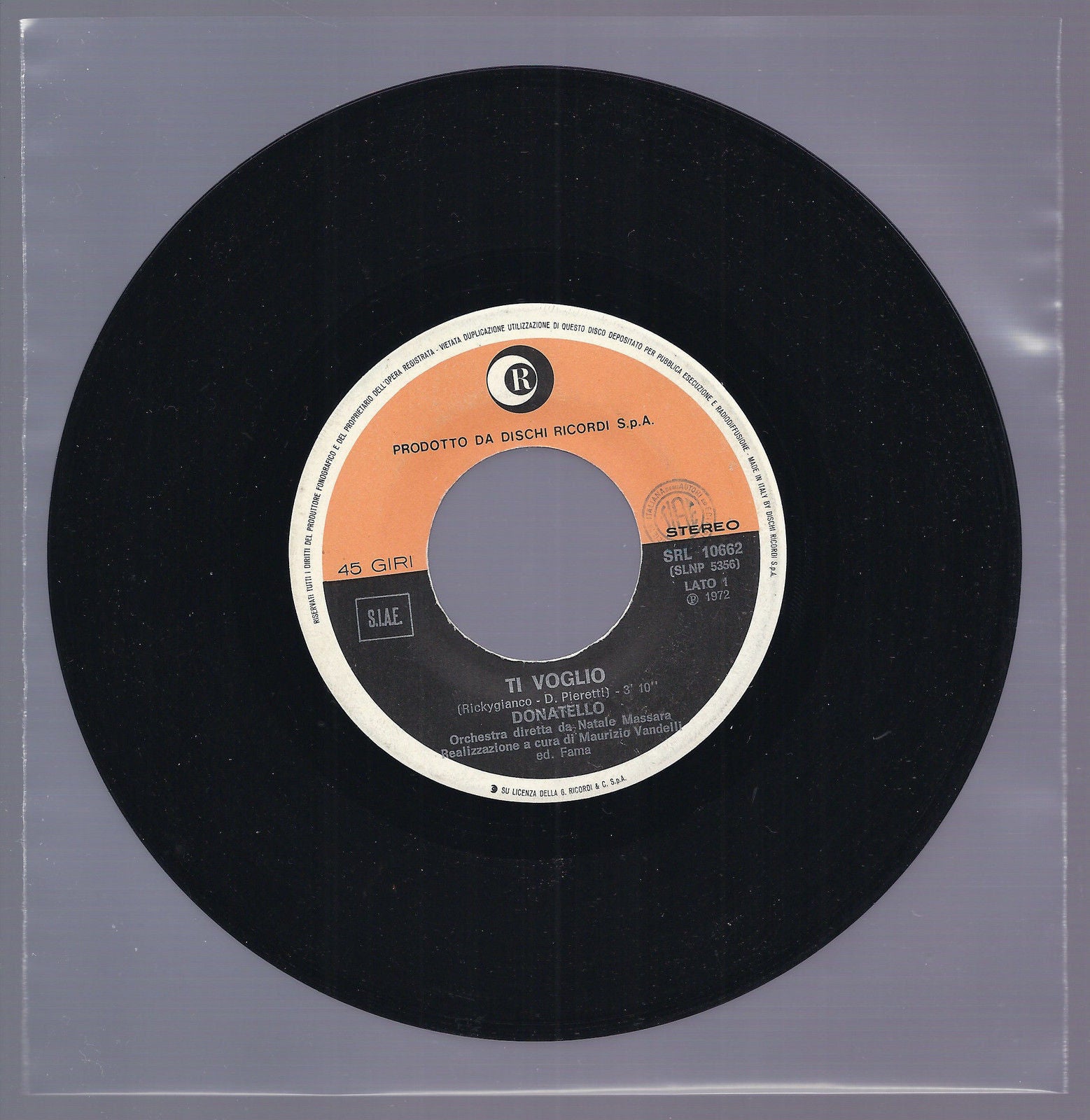TI VOGLIO - PROVA TU ( The World Song ) == DONATELLO