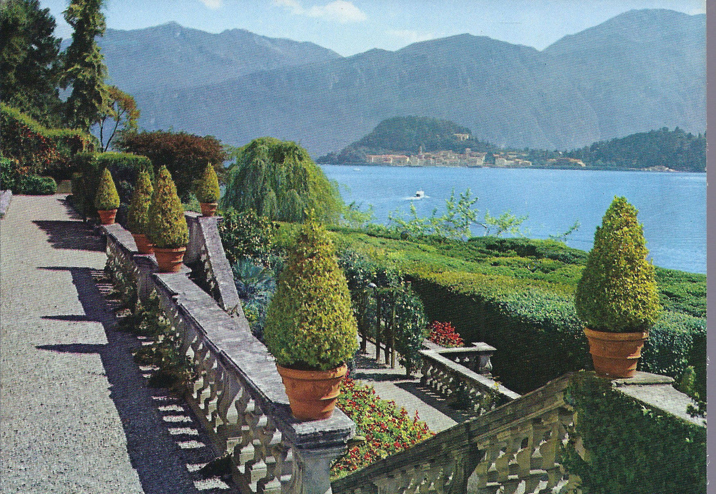 LAGO DI COMO - VILLA CARLOTTA  con vista su BELLAGIO - NV - 