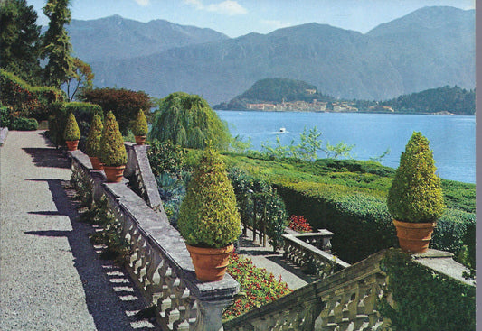 LAGO DI COMO - VILLA CARLOTTA  con vista su BELLAGIO - NV - 