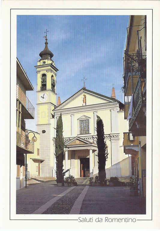 ROMENTINO - SALUTI - CHIESA PARROCCHIALE - NV - FG