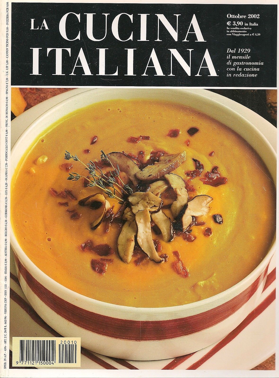 LA CUCINA ITALIANA - OTTOBRE 2002