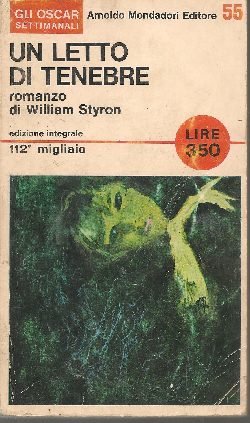 UN LETTO DI TENEBRE - WILLIAM STYRON      OSCAR 1966