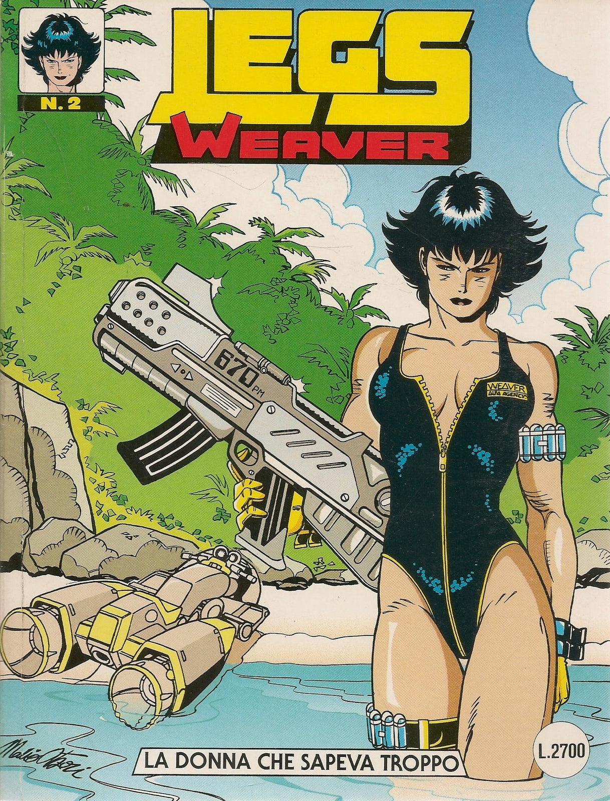 LEGS WEAVER N. 2 - LA DONNA CHE SAPEVA TROPPO