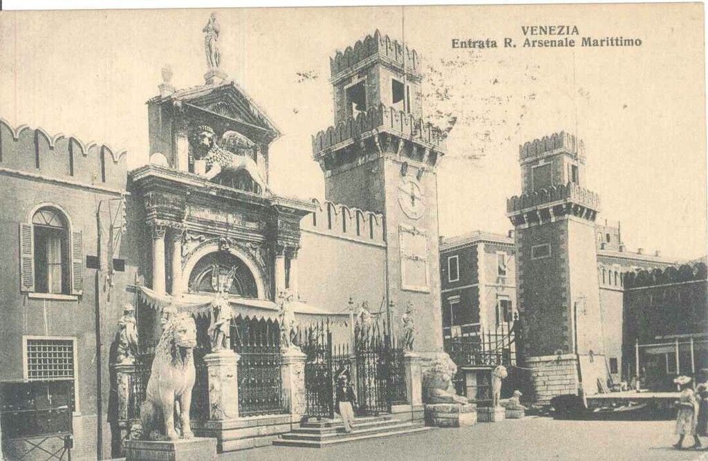 VENEZIA - INGRESSO REGIO ARSENALE - V1908