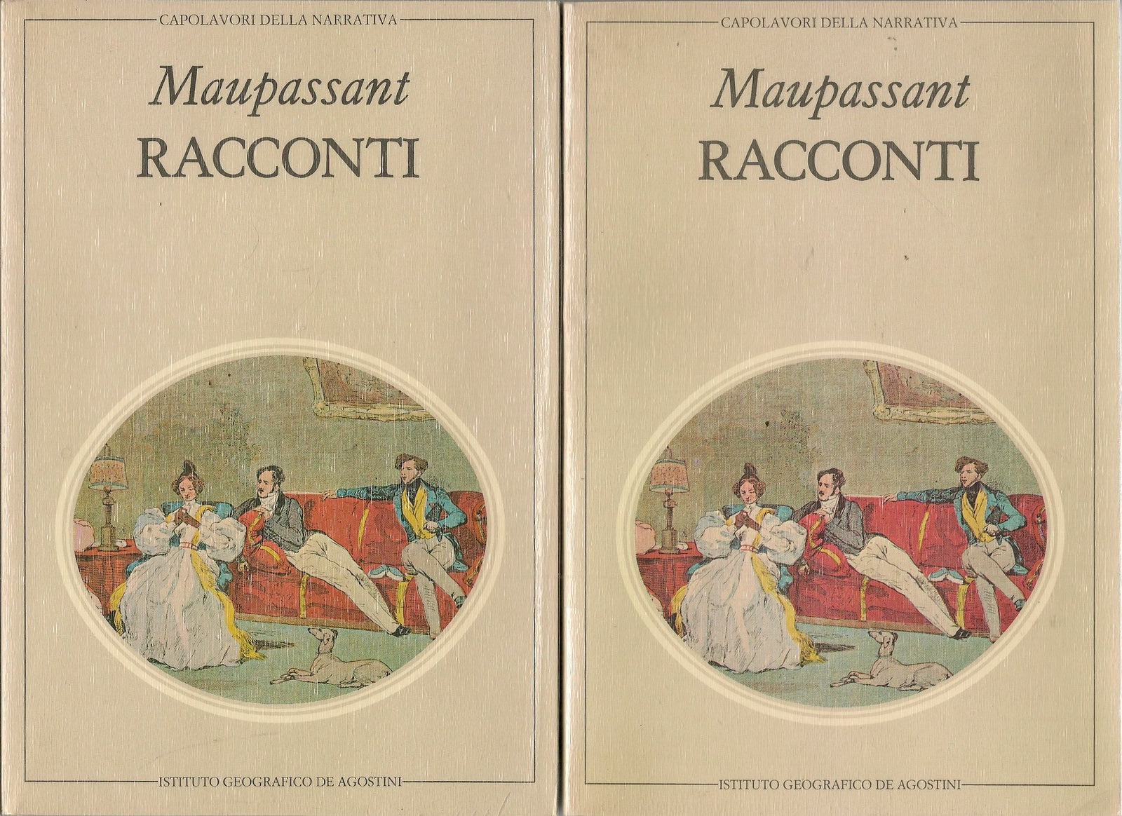 RACCONTI - GUY DE MAUPASSANT - DUE VOLUMI DE AGOSTINI 1984