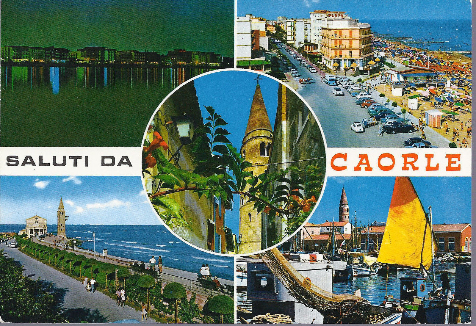 CAORLE - SALUTI - 5 VEDUTE - VSD - FG