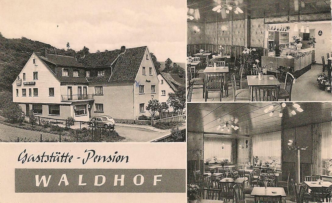 GEMUEND - EIFEL - WALDHOF GASTSTAETTE-PENSION - 3 BILDER - G