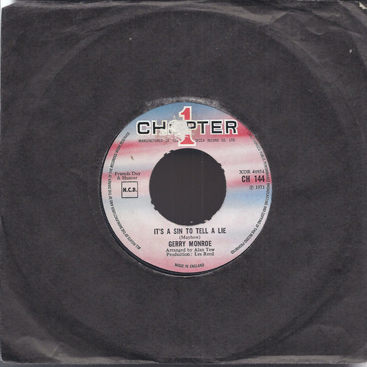 IT'S A SIN TO TELL A LIE - SOMETIMES # GERRY MONROE
