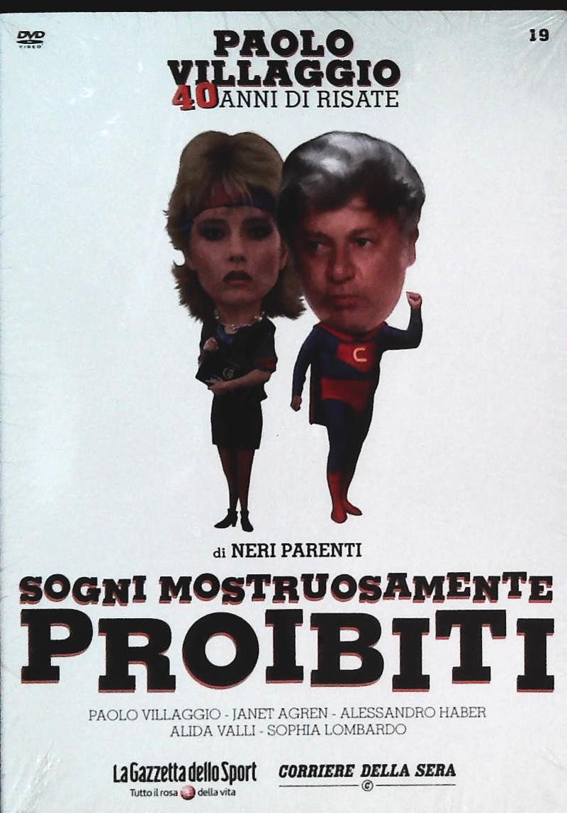 SOGNI MOSTRUOSAMENTE PROIBITI. PAOLO VILLAGGIO 40 ANNI DI RISATE - DVD