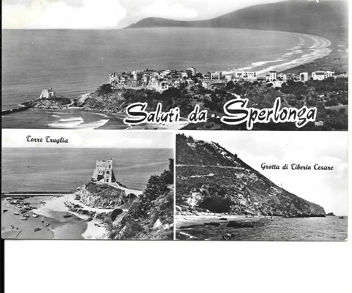 SALUTI DA SPERLONGA - 3 IMMAGINI - V1965