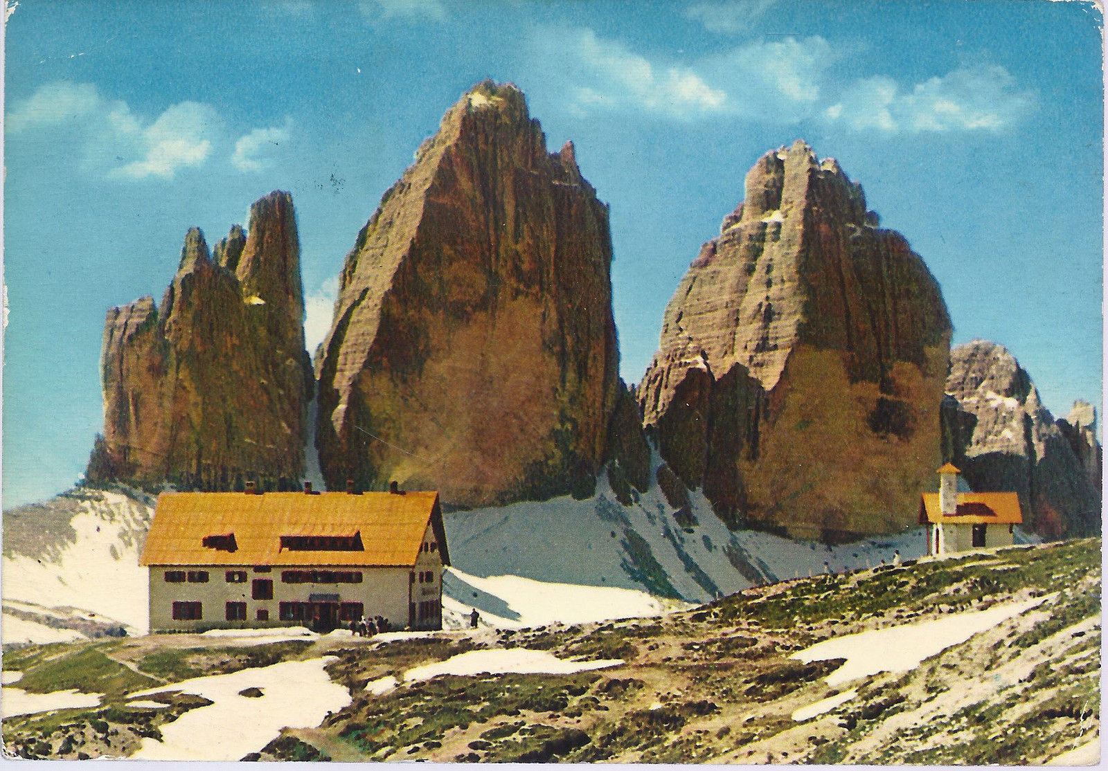RIFUGIO A. LOCATELLI - TRE CIME DI LAVAREDO - V 1977 - FG