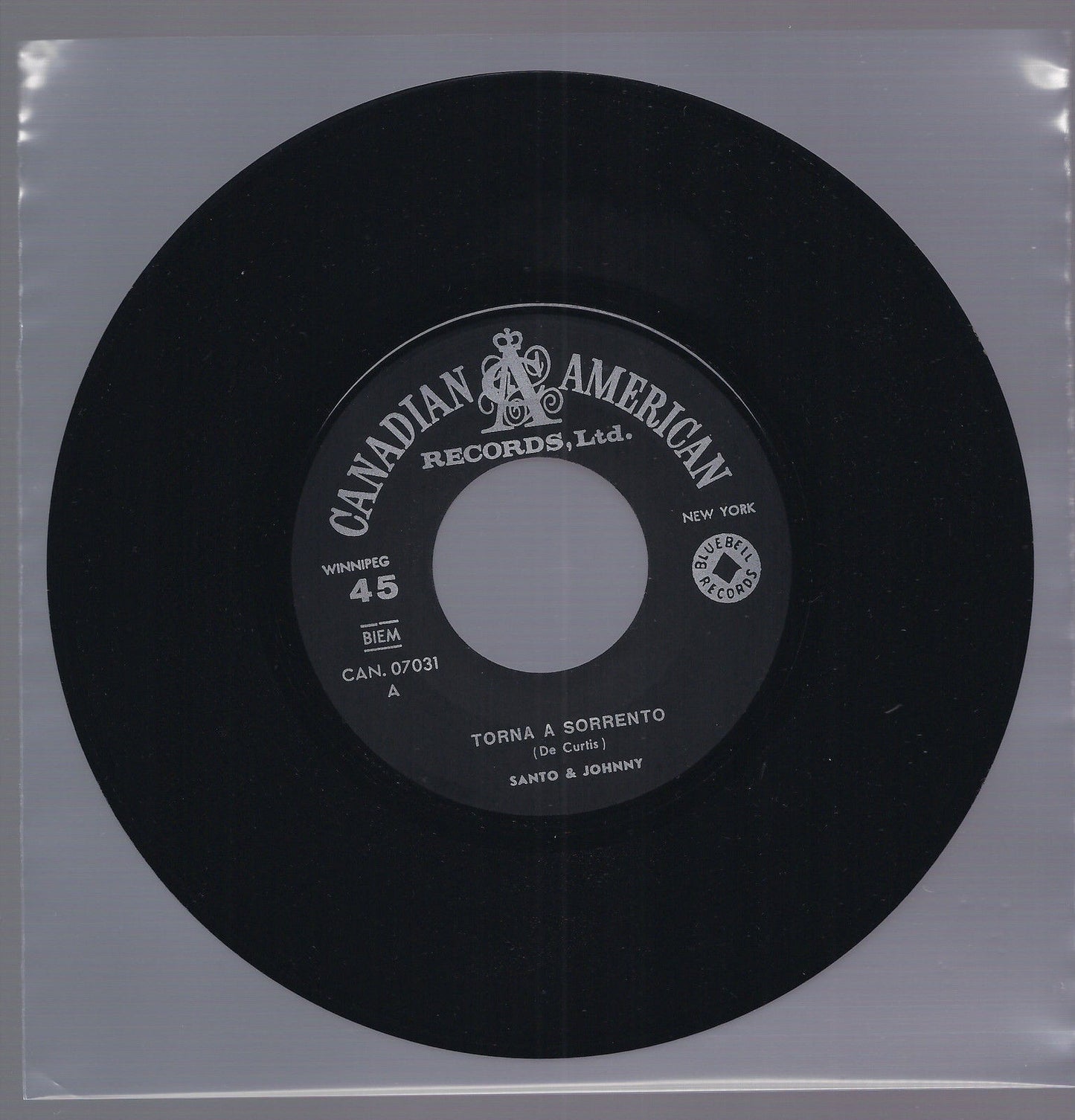 TORNA A SORRENTO - NU QUARTO 'E LUNA == SANTO & JOHNNY