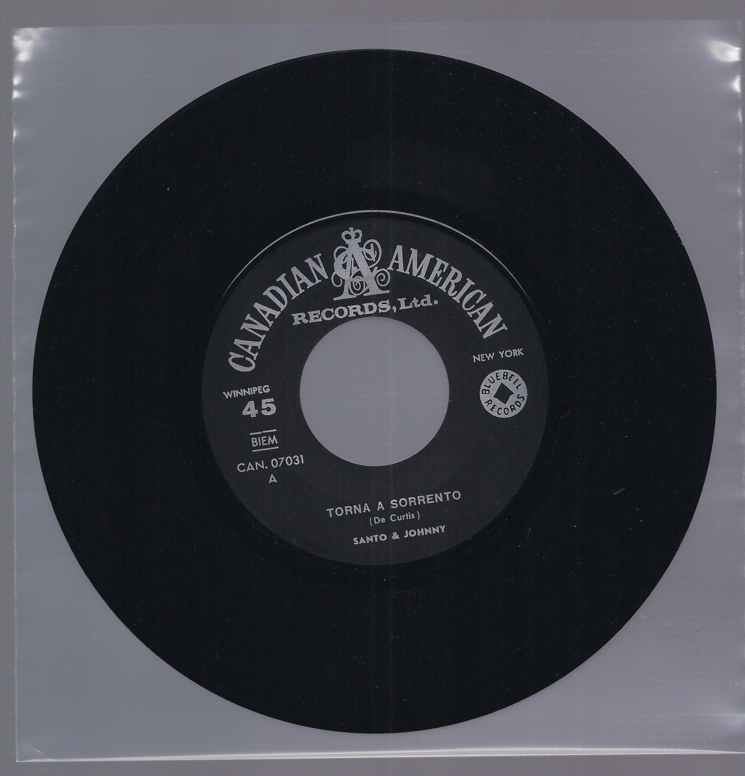 TORNA A SORRENTO - NU QUARTO 'E LUNA == SANTO & JOHNNY