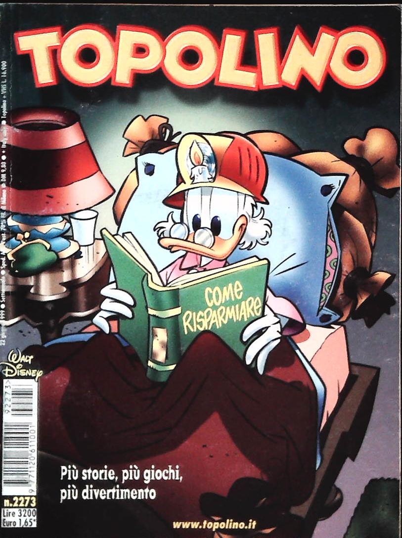 TOPOLINO N. 2273 - 22 GIUGNO 1999