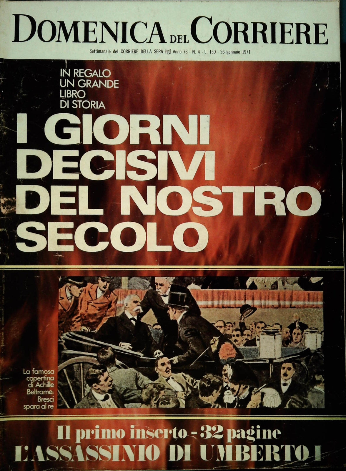 DOMENICA DEL CORRIERE 26 GENNAIO 1971
