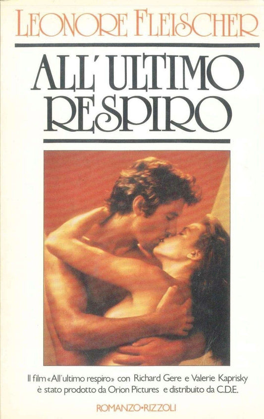 ALL'ULTIMO RESPIRO - LEONORE FLIESCHER - 1° EDIZIONE