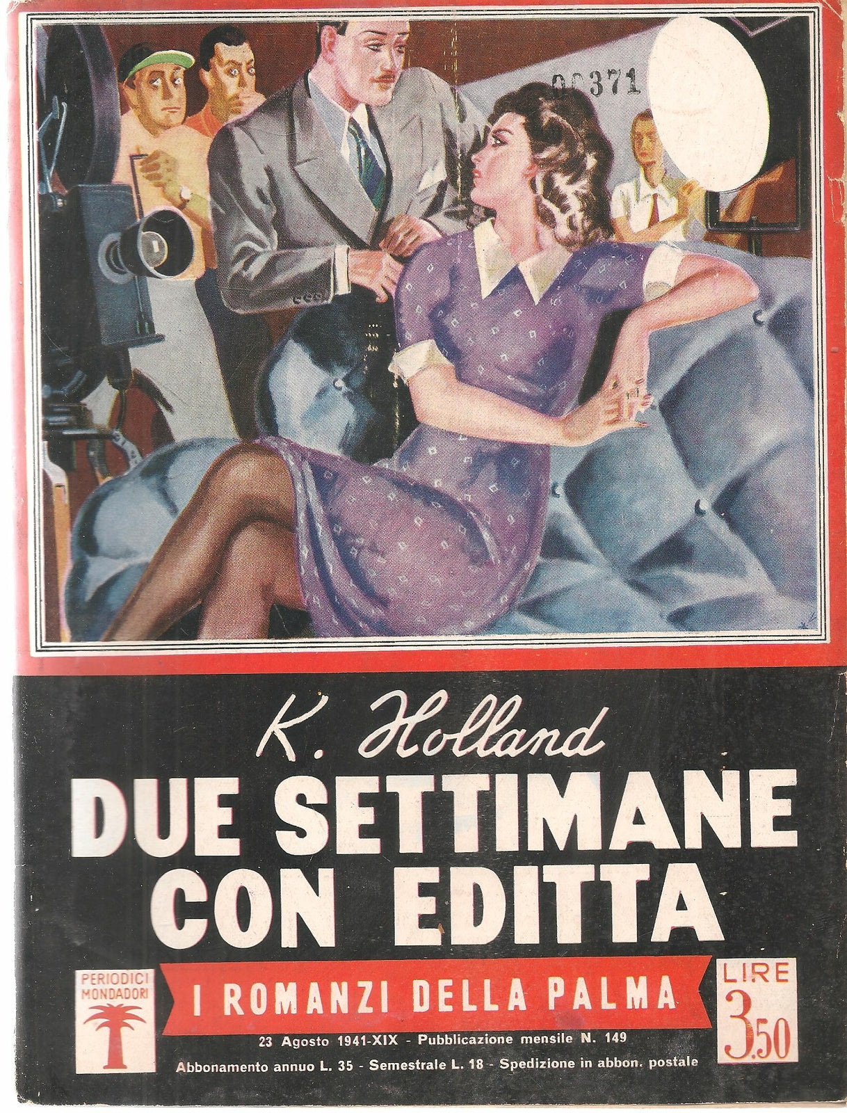 DUE SETTIMANE CON EDITTA - K. HOLLAND - I ROMANZI DELLA PALMA
