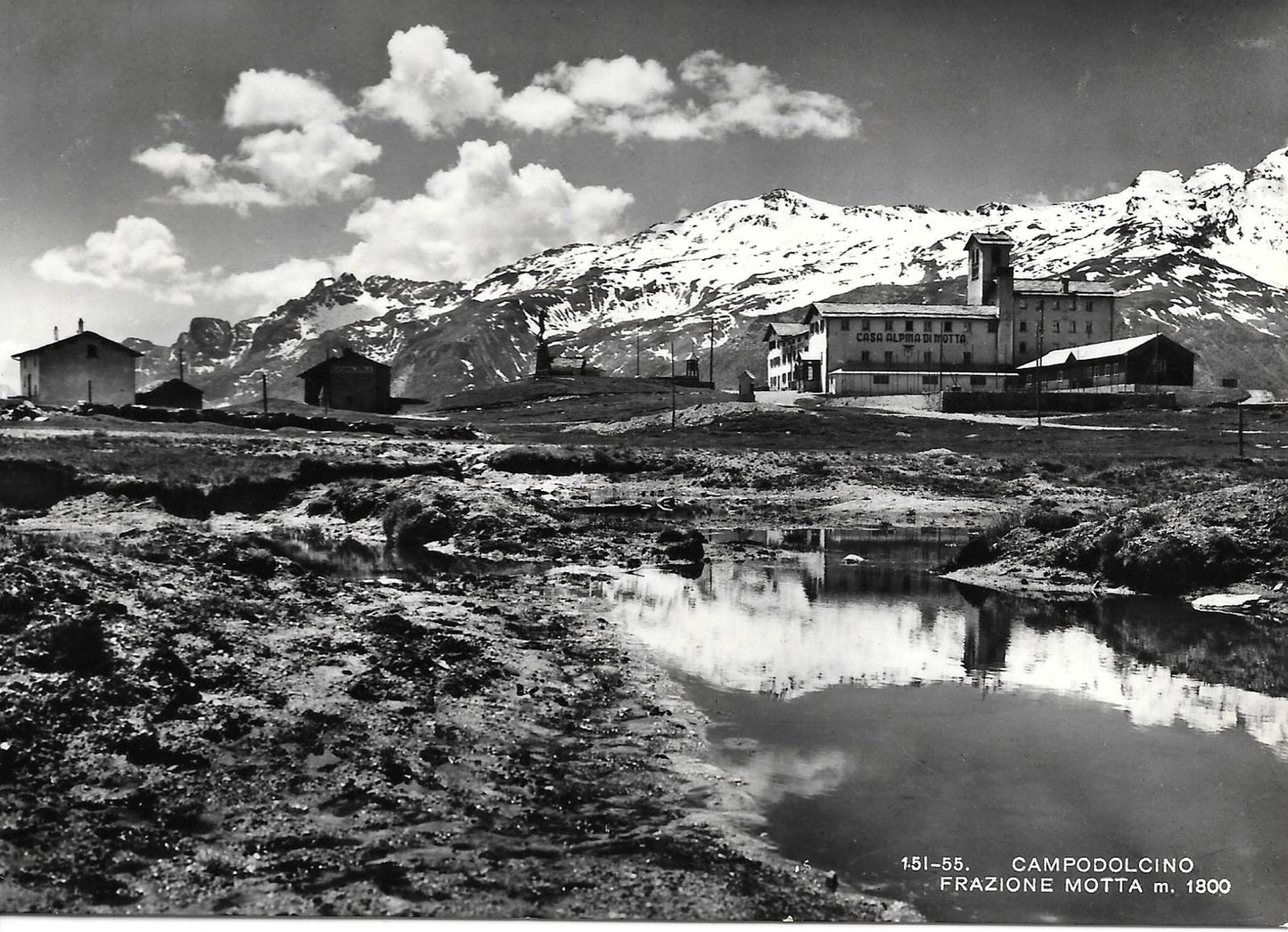 CAMPODOLCINO - FRAZIONE MOTTA - PANORAMA - V1958