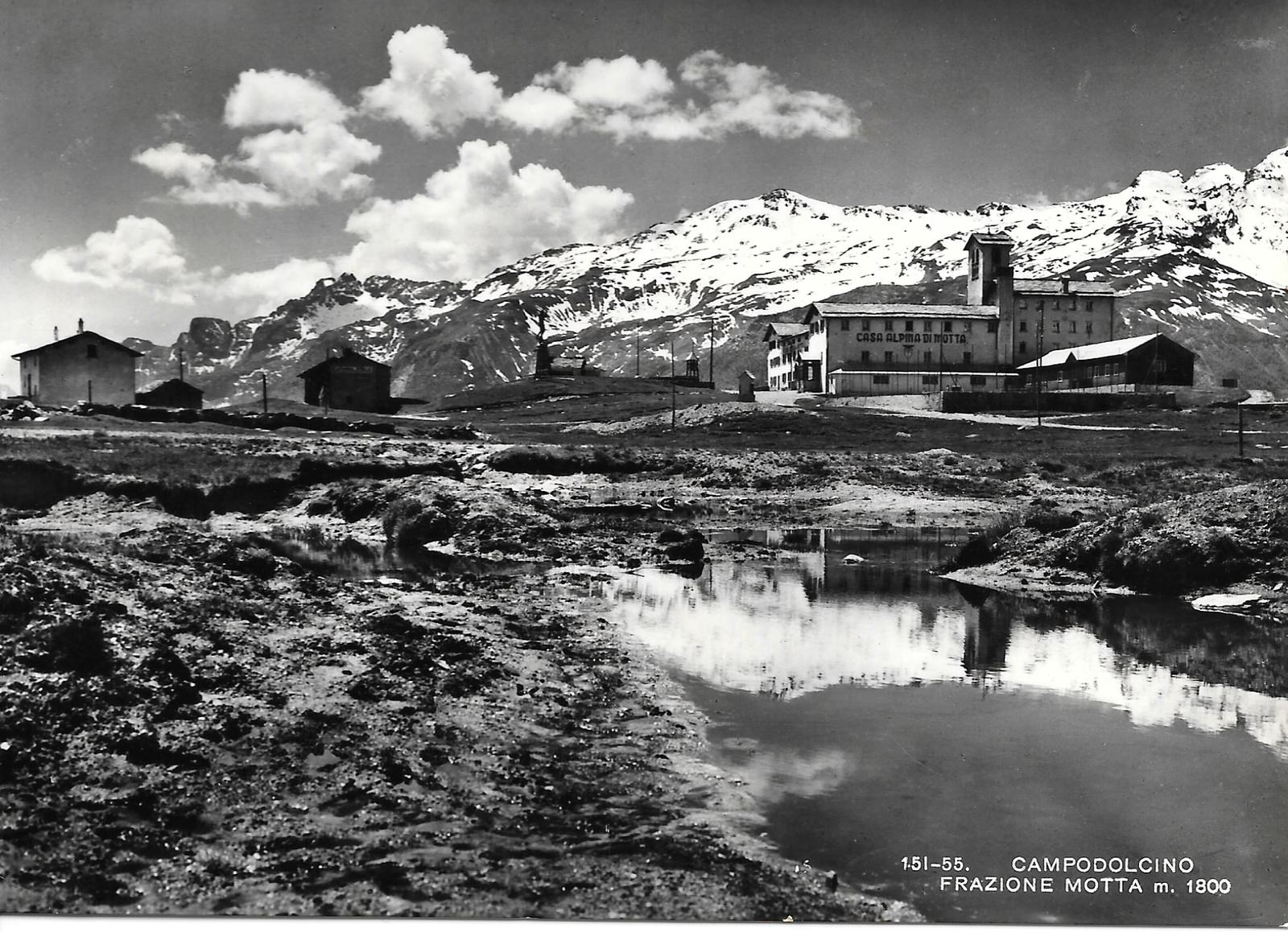 CAMPODOLCINO - FRAZIONE MOTTA - PANORAMA - V1958