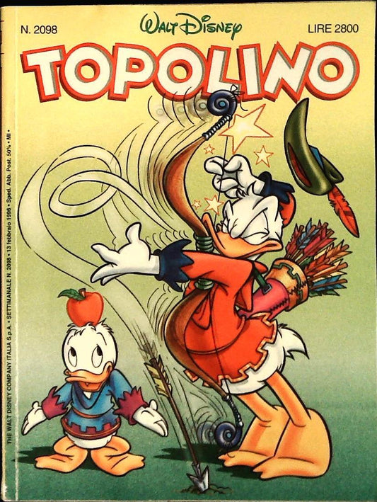 TOPOLINO N. 2098 - 13 FEBBRAIO 1996