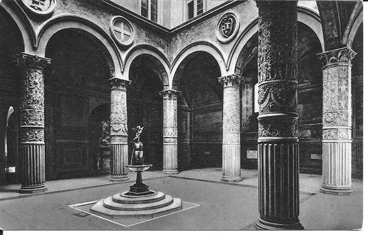 FIRENZE - CORTILE DEL PALAZZO VECCHIO - NV