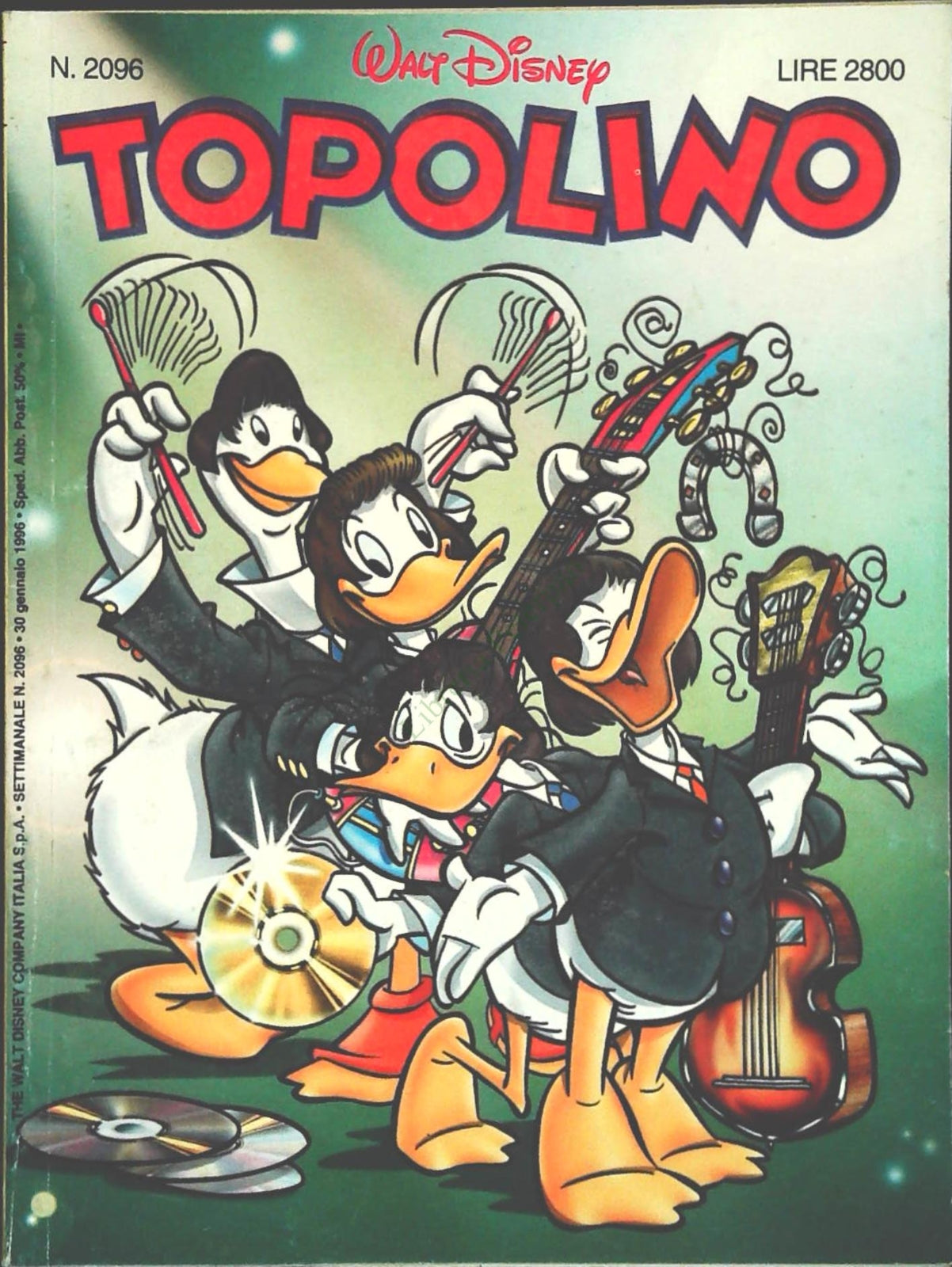 TOPOLINO N. 2096 - 30 GENNAIO 1996
