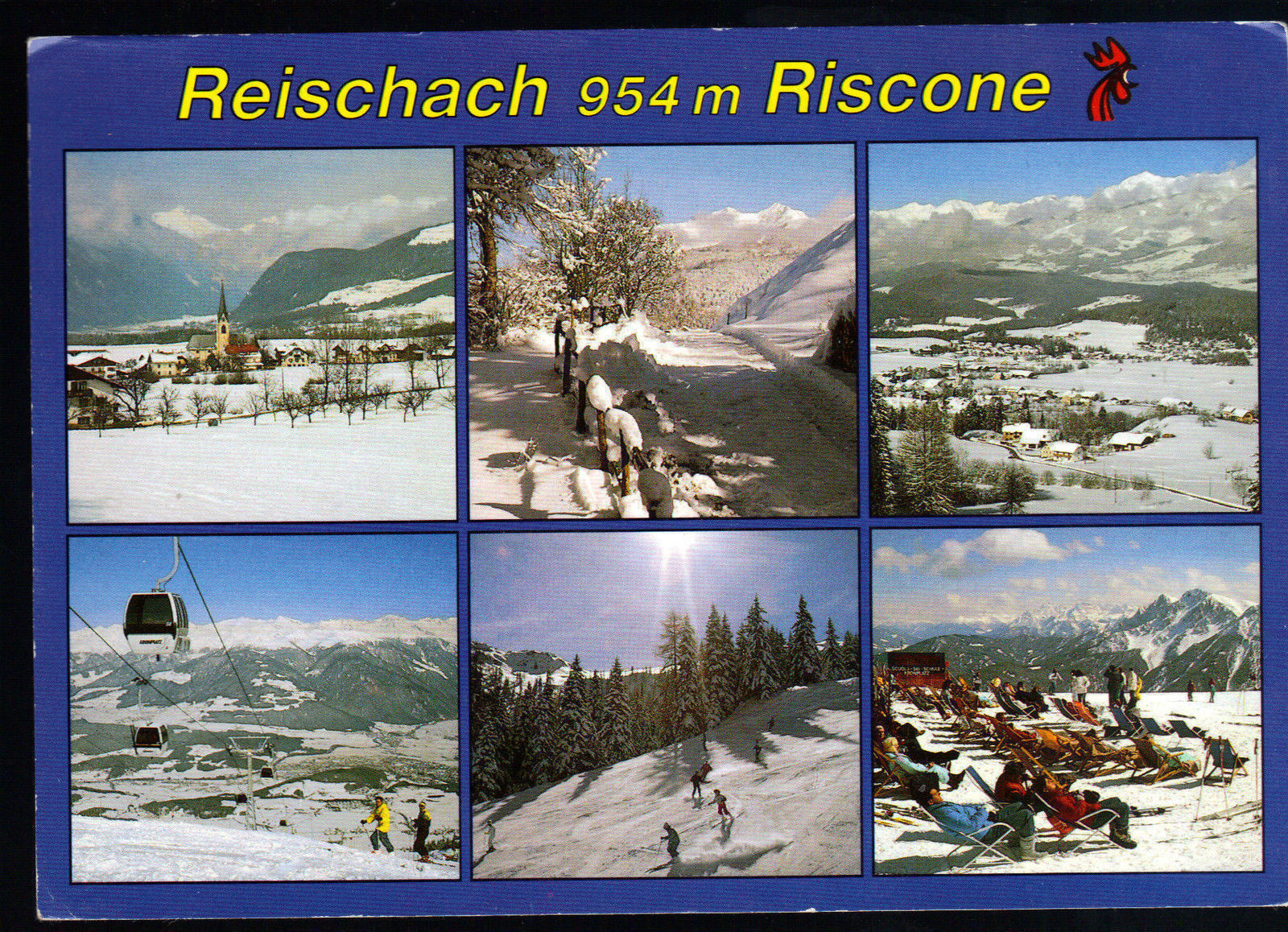 RISCONE - REISCHACH - 6 VEDUTE - V1995