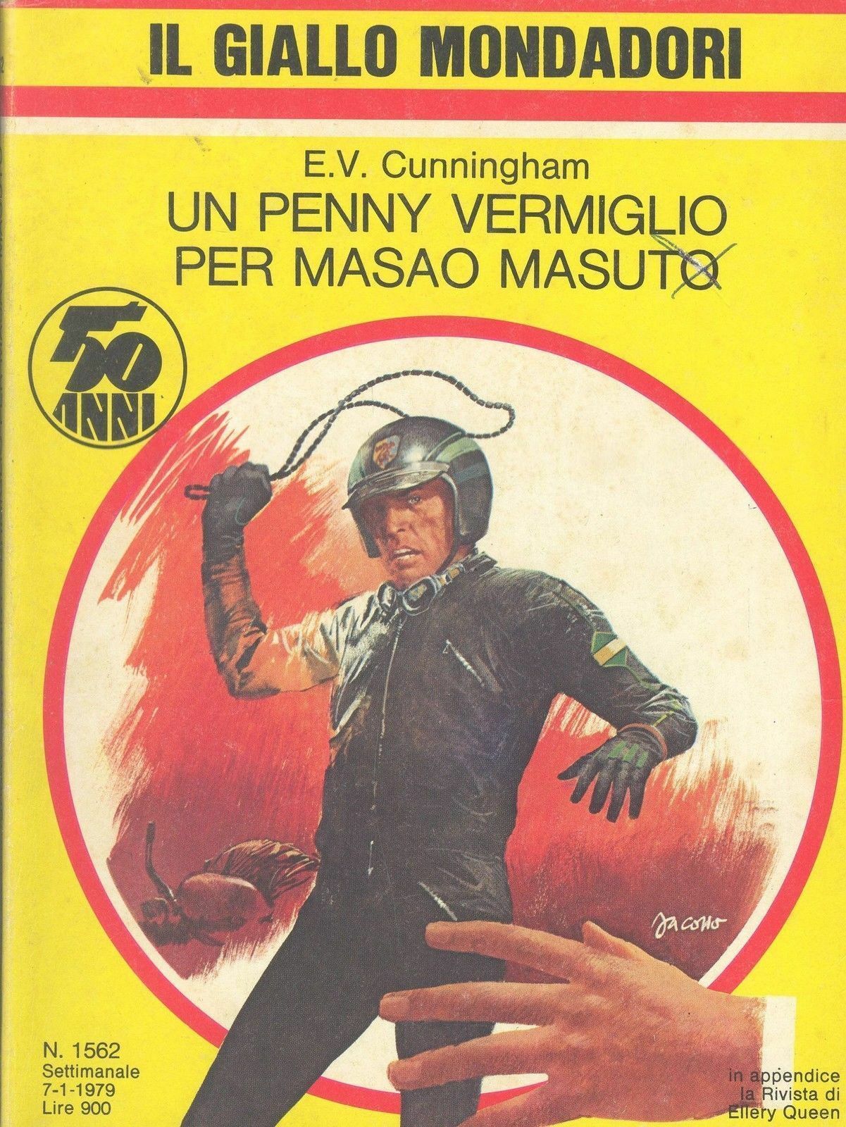 UN PENNY VERMIGLIO PER MASAO MASUTO - E.V. CUNNIGHAM