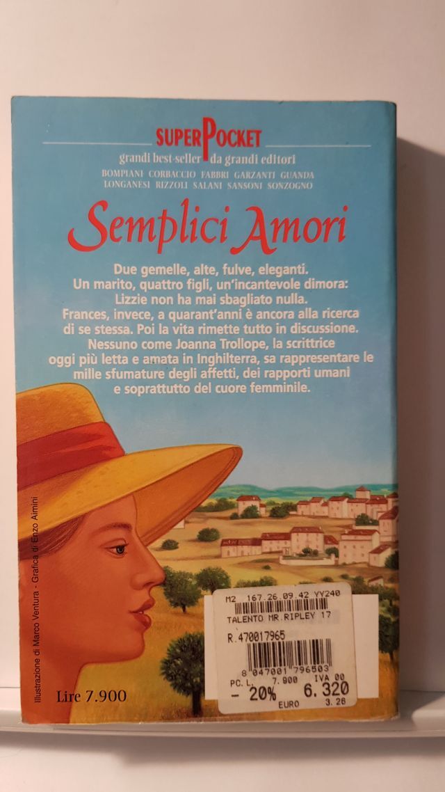 SEMPLICI AMORI - JOANNA TROLLOPE - SUPERPOCKET 2000