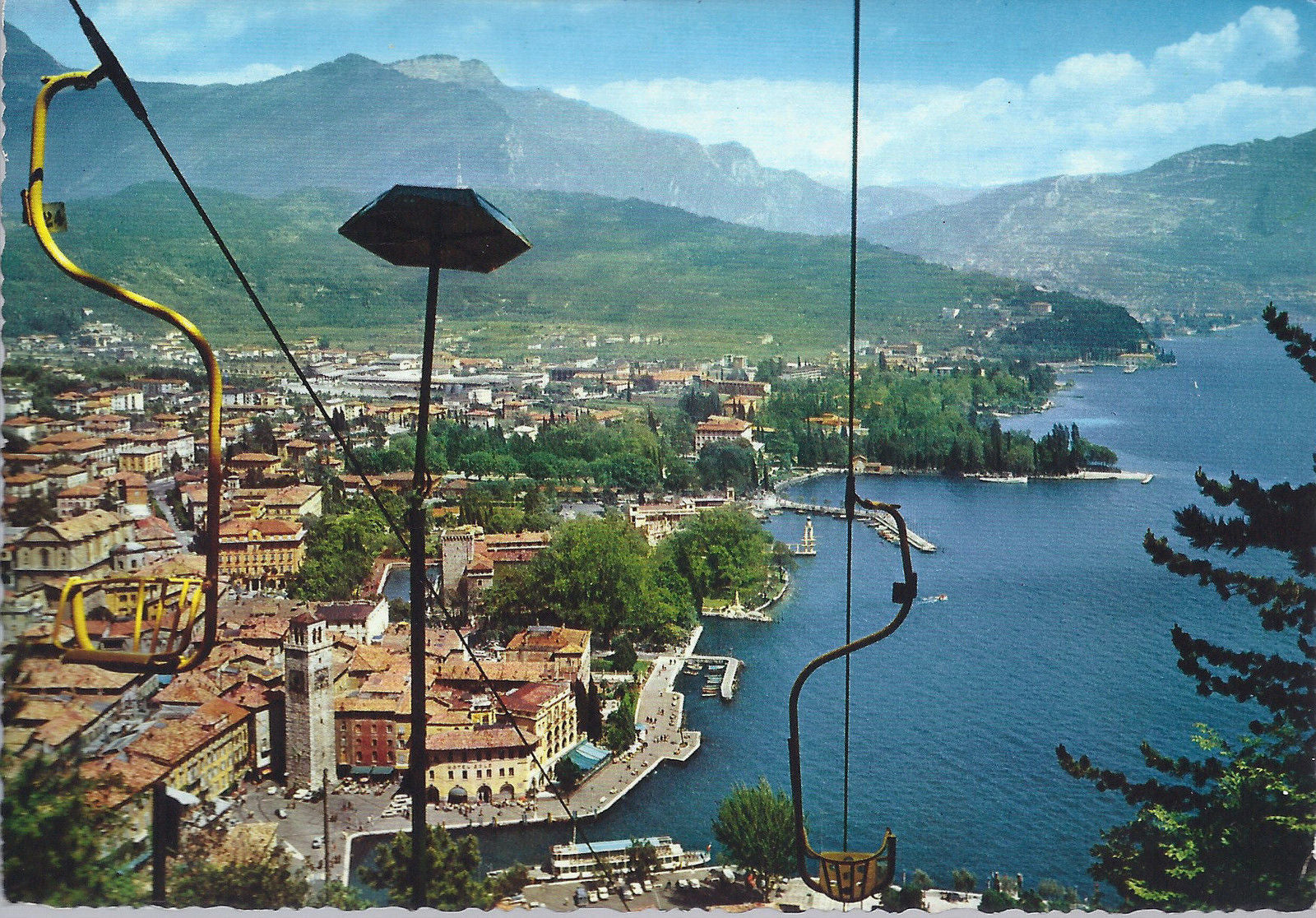 RIVA - LAGO DI GARDA - PANORAMA DALLA SEGGIOVIA - VIBSD