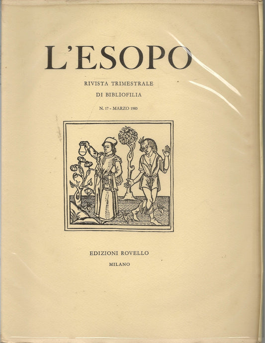 L'ESOPO N. 17 MARZO 1983 - RIVISTA TRIMESTRALE DI BIBLIOFILIA