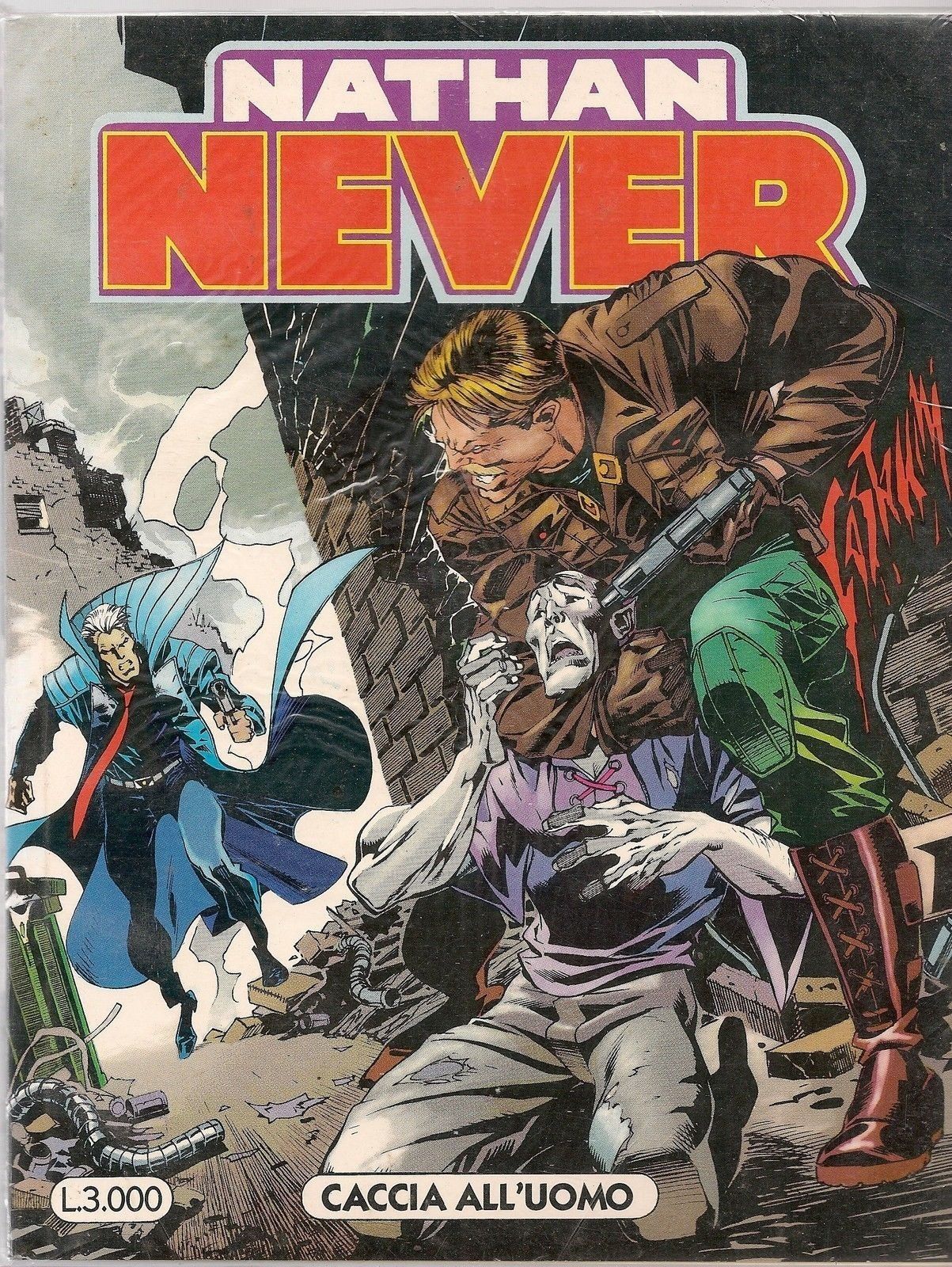 NATHAN NEVER N° 55 - CACCIA ALL'UOMO - prima edizione