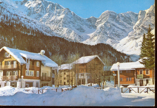 MACUGNAGA, SCORCIO INVERNALE - V1963