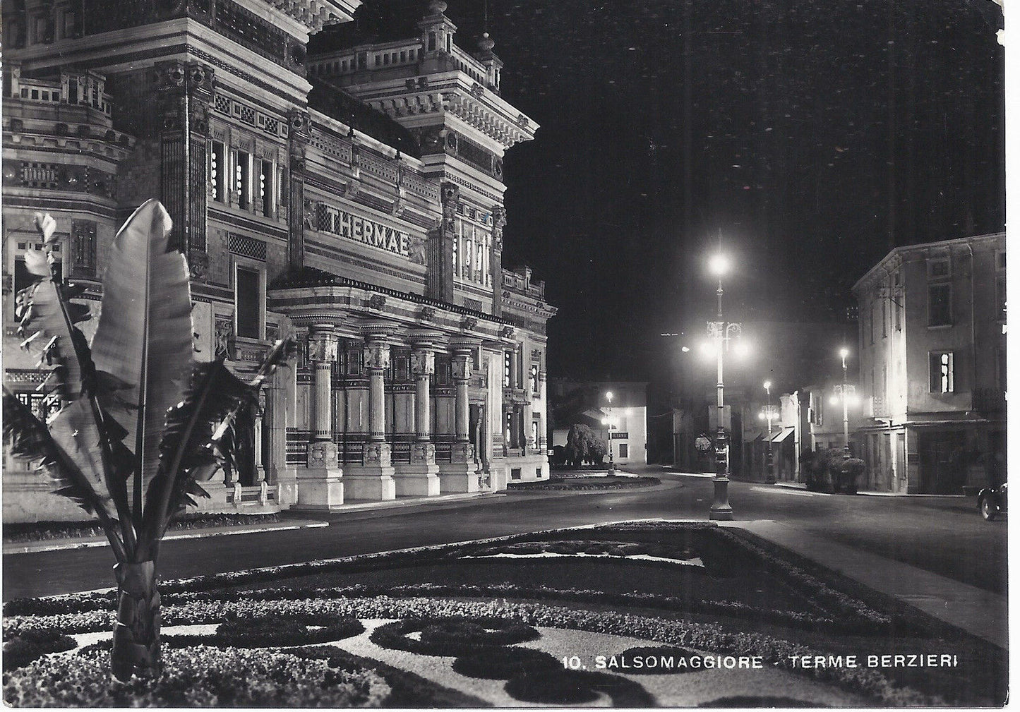 SALSOMAGGIORE - TERME BERZIERI - V 1949 - FG - notturno