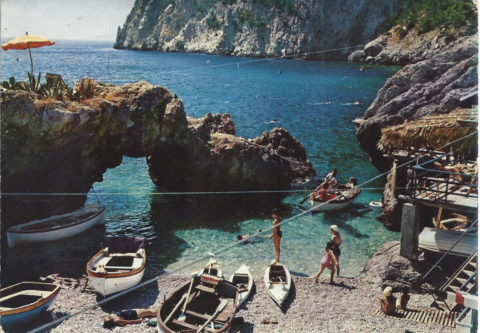 CAPRI - LO SCOGLIO DELLE SIRENE - V 1957 - FG