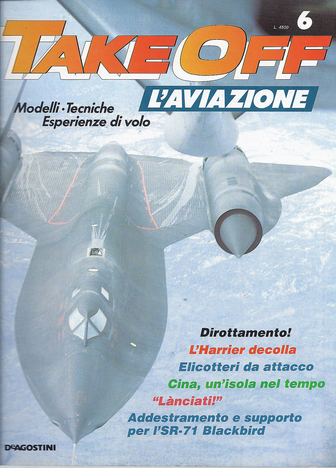 TAKE OFF  L'AVIAZIONE - fascicolo 6