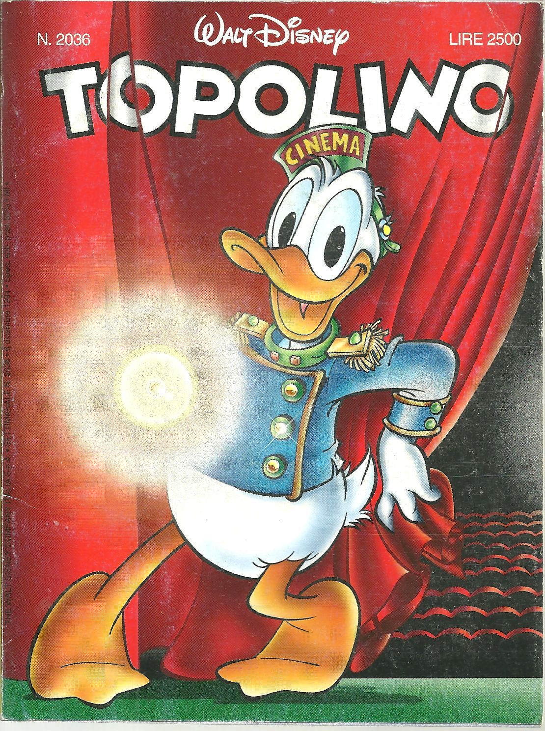TOPOLINO N. 2036 - 6 DICEMBRE 1994