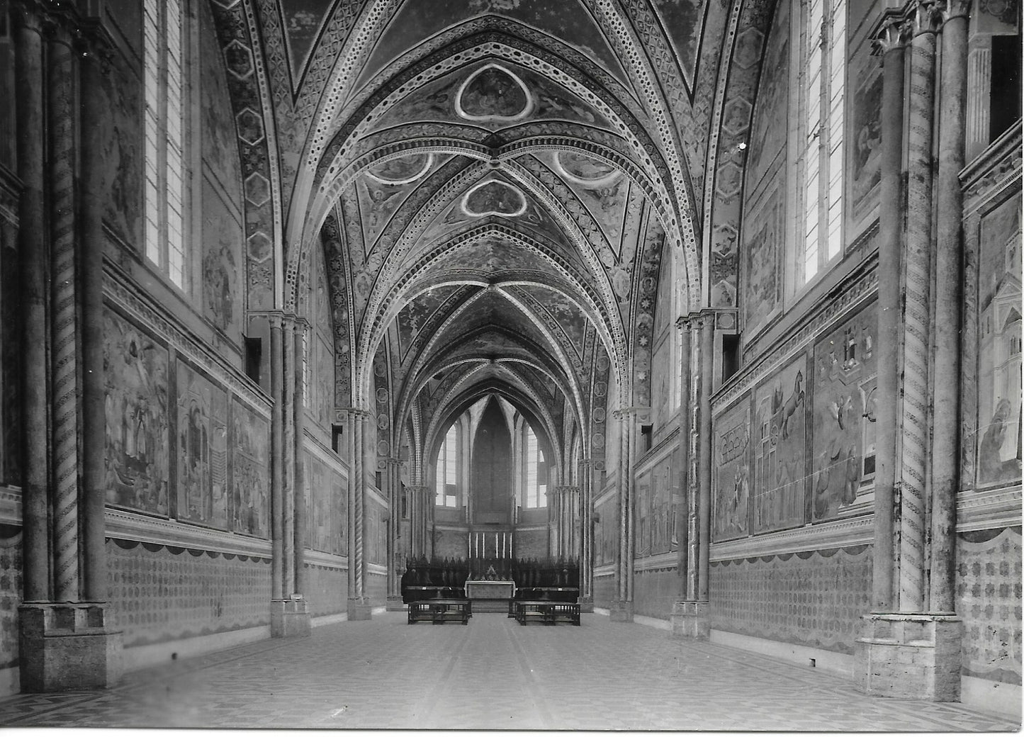 ASSISI - BASILICA DI S. FRANCESCO - CHIESA SUPERIORE - NV