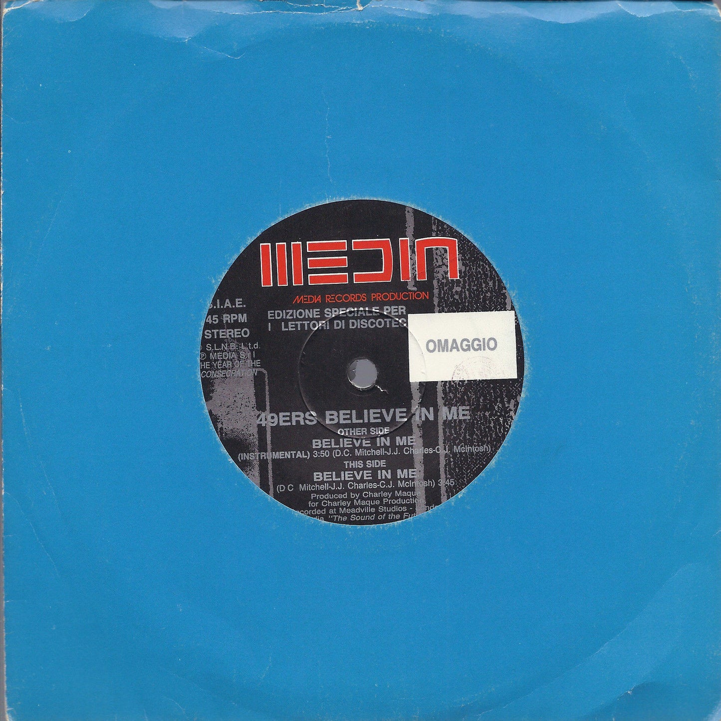 BELIEVE IN ME  vocal - instrumental # 49ERS (Edizione speciale)