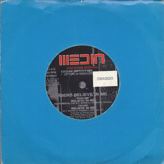 BELIEVE IN ME  vocal - instrumental # 49ERS (Edizione speciale)