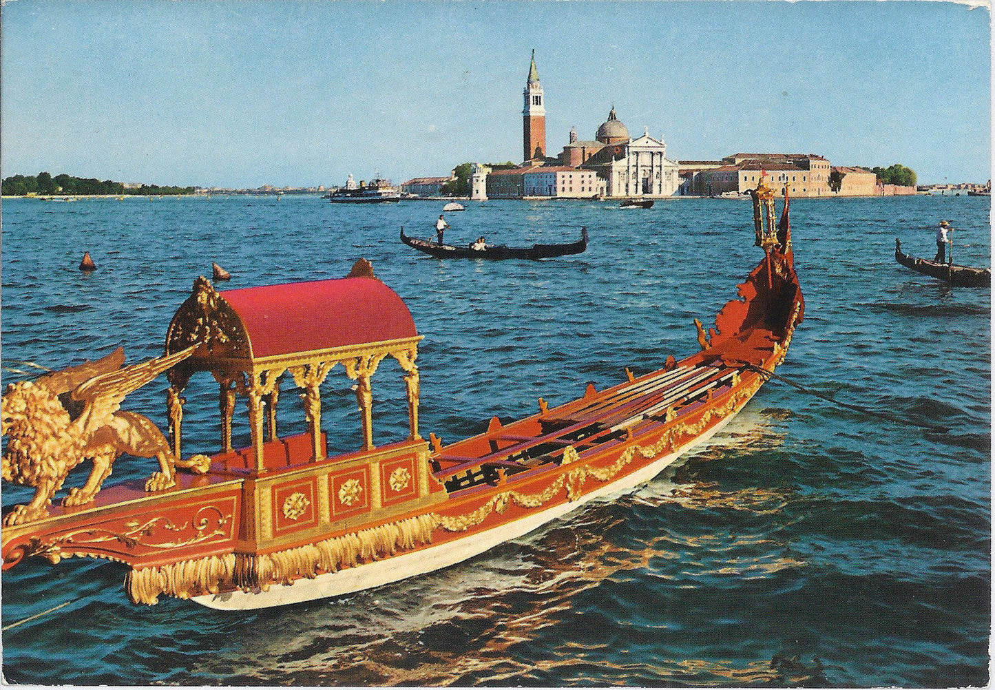 VENEZIA - ISOLA S. GIORGIO - ANTICA IMBARCAZIONE - V 1972 - 