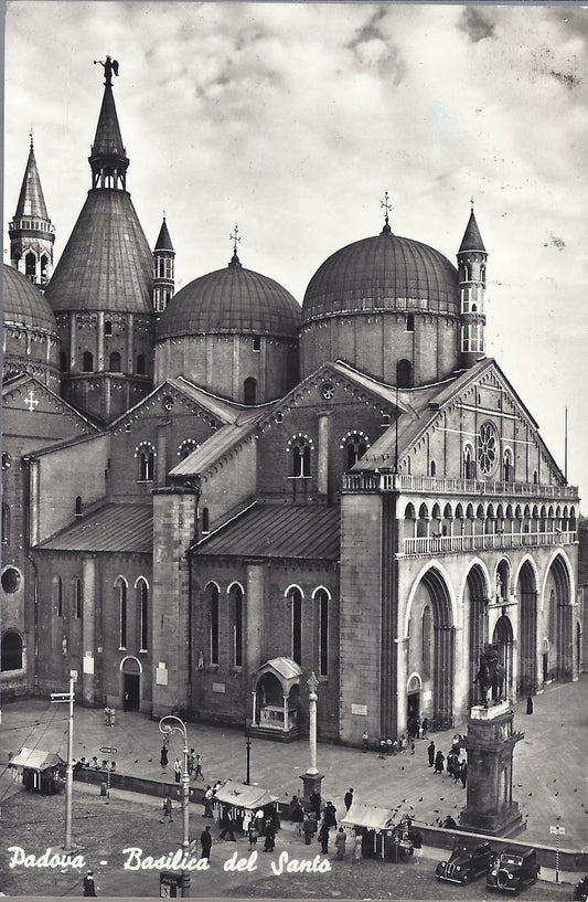 PADOVA - BASILICA DEL SANTO - V 1963 - FP - animata