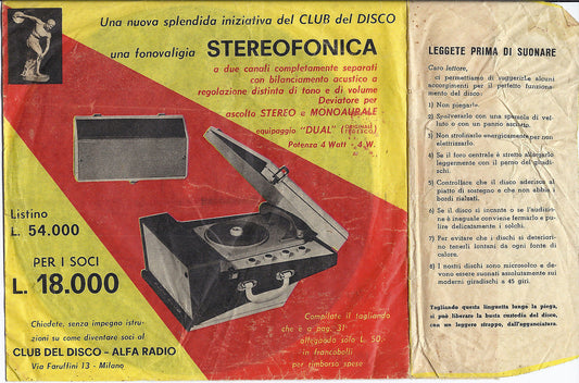 VENUS # JIMMY FONTANA - flexi-disc n°20046