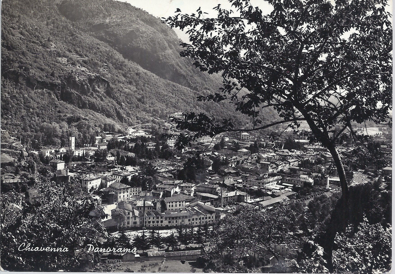 CHIAVENNA - PANORAMA - V 1956 - FG