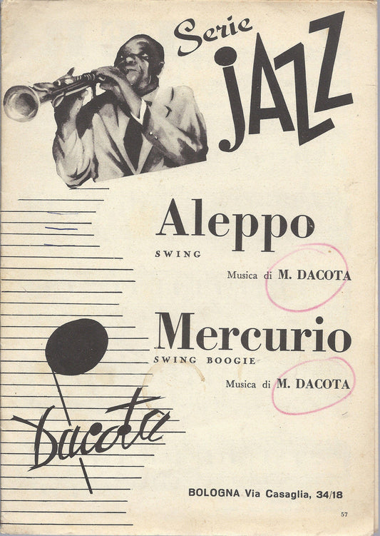 ALEPPO - MERCURIO (M. Dacota) - serie Jazz # SPARTITO