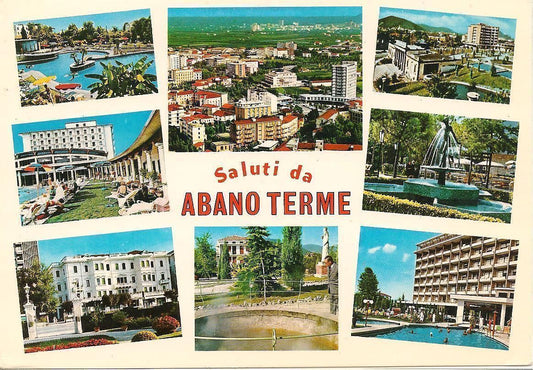 ABANO TERME - 8 VEDUTE - V1974