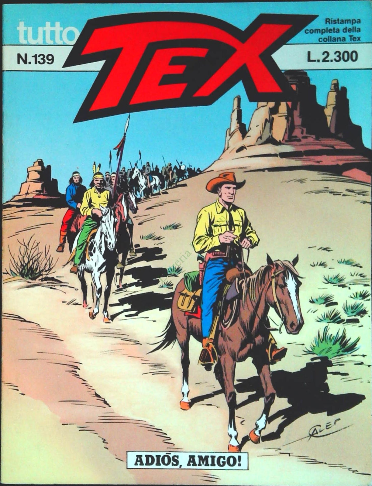 TUTTO TEX N. 139 - ADIOS AMIGO