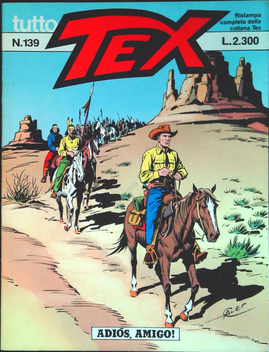 TUTTO TEX N. 139 - ADIOS AMIGO