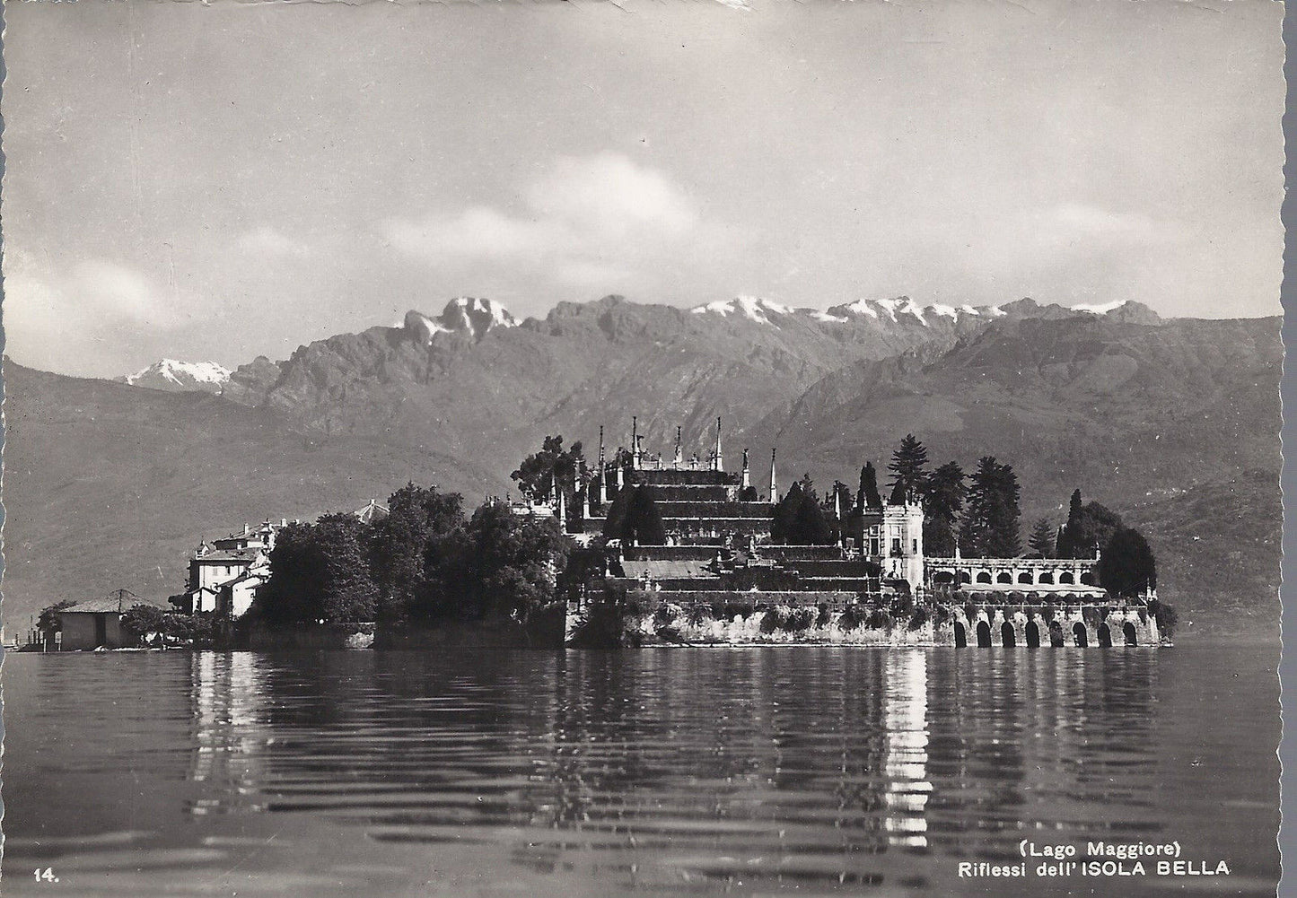 LAGO MAGGIORE - RIFLESSI DELL'ISOLA BELLA - NV