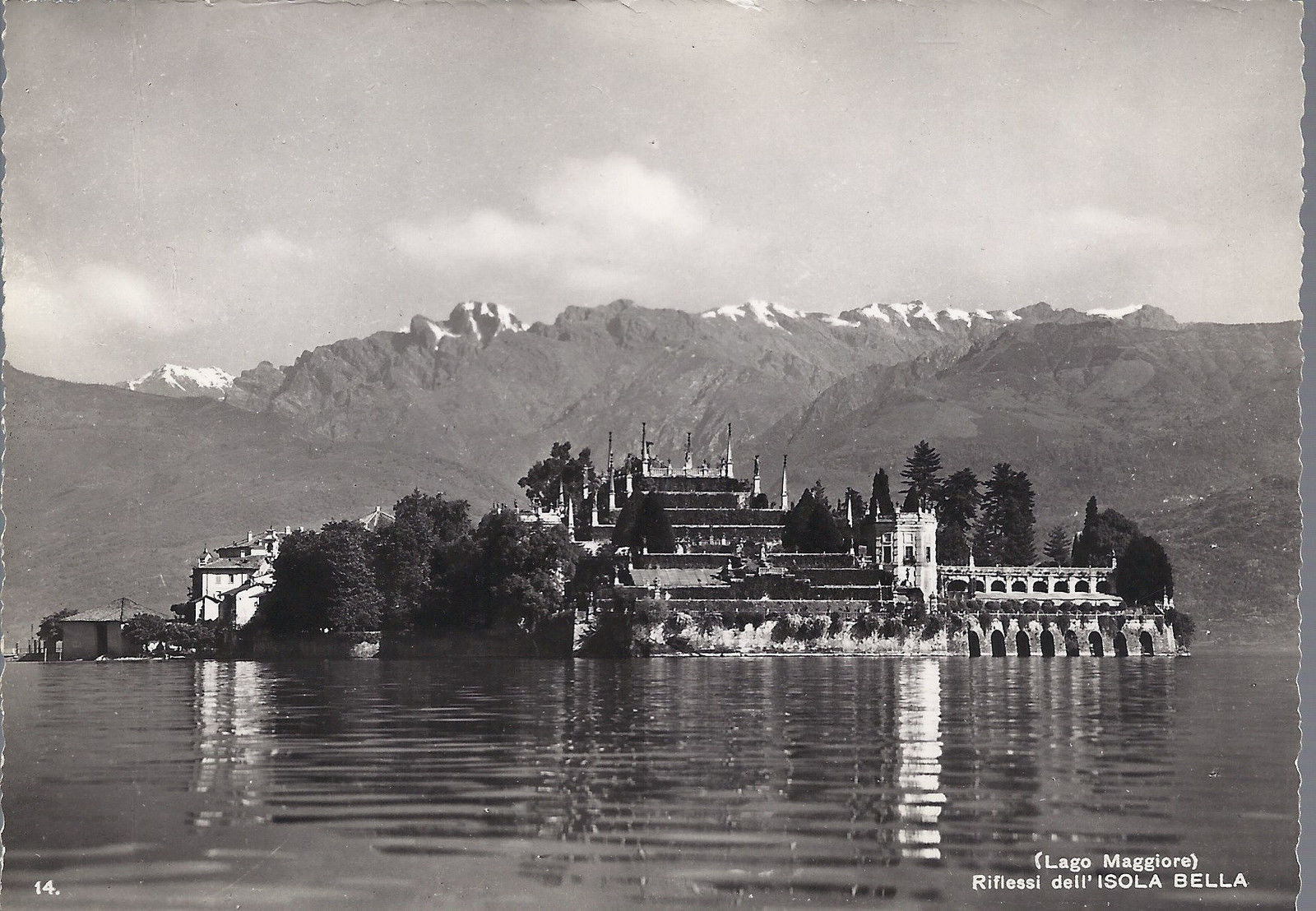 LAGO MAGGIORE - RIFLESSI DELL'ISOLA BELLA - NV